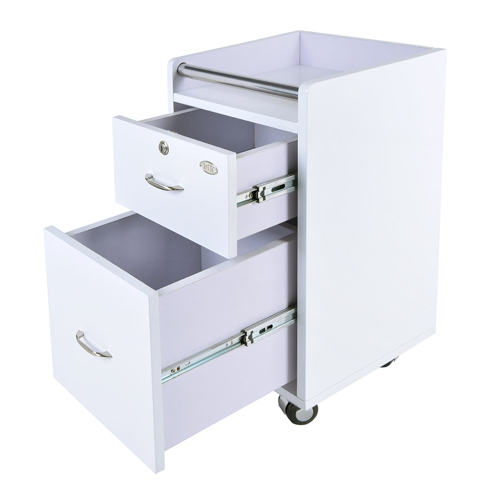 VitaSpa Nail Cart with Rolling Wheels